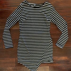 Black and white dress